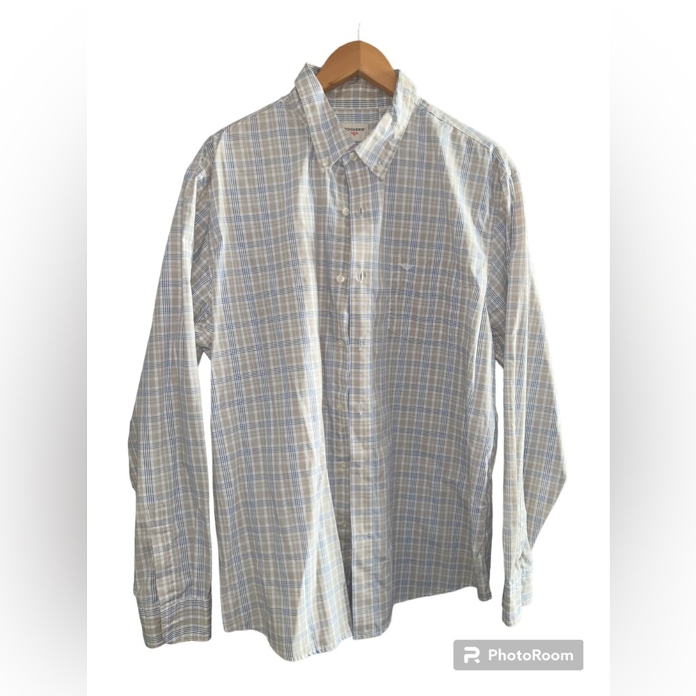 Dockers Men's Classic Fit Long Sleeve Signature Comfort Flex Shirt X-Large